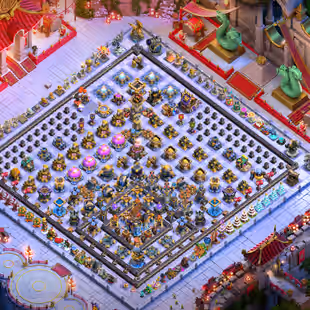 🔥MAX HELPER HUT🔥 XP 237 | TH18 FULL MAX | LEGEND RANK 11 | MANY STATUE | 8 MAX EPIC | SNAKE SET SKINS | 3 SCENERY - Image 1