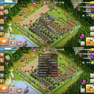TH 17 !! Base & 3 Hero Max !! 6 Pets Max !! Town Hall Level 17 !! 10000 Gems !! 16 Epics ( 3 Almost Max ) !! Nc Free  - Image 1
