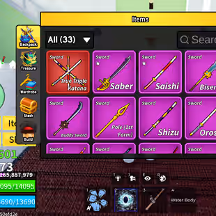 Lvl 2773 Blox Fruits Acc | PERM KITSUNE & LIGHT | True Triple Katana (TTK) | Shark V3 | Superhuman - Image 1