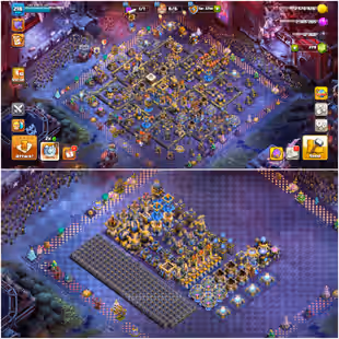 P-615 | Th18 Semi Max | 6 Hero Max | 13 Epic Equipment | Defense Max | Sound Of Clash Scenery | Discount Shop | NC 500 | - Image 1