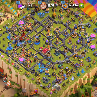 LEGEND 2 ! TH18 MAX TYPE ! 42/38 EQUIPMENT MAX ! 2015-2025 ALL CLASHMAS TREE ! FREE NC ! HEROES 105-105-95-80-55-25  - Image 1