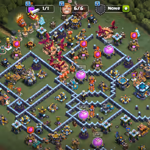 TH13 FULL MAX || STACKED MAGIC ITEMS || CWL 350 || GEMS 3K || OP ACCOUNT || CHECK IMAGES || INSTANT DELIVERY  - Image 1