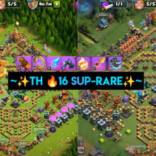 ✨TH16-RARE💖  [ 7x EPIC EQIP ] || HERO 53-87-46-50-37 || MAGIC ITEMS LOAD || HERO SKIN || FULL SAFE ACC - Image 1