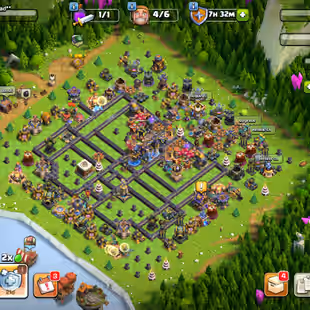 🔥FULL MAX WALLS💎 TOWNHALL 18 [] HEROES 61-66-47-52-30-5 [] 930 STARRY ORE [] 212 Xp [] 750 GEMS [] RENAME AVAILABLE - Image 1