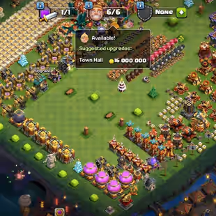 ⭐TH16 MAX | NOTHING LEFT | HIGH EQUIPMENT |⭐ 4 EPIC MAX  | FREE NAME CHANGE | HEROES 95-95-80-70-45-15 | COMPLETE ACESS - Image 1