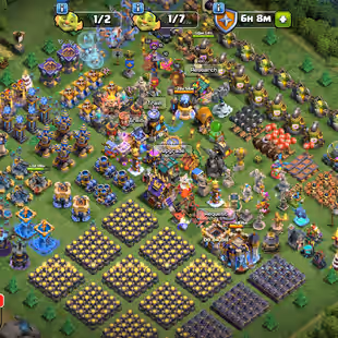 🌺60 PERCENT DISCOUNT SHOP🌺TH 18 [ DEFENCE MAX ] 8 EPIC ALMOST MAX 4 EPIC LVL-17 | NC-FREE APPRENTICE-MAX | TROOPS MAX - Image 1