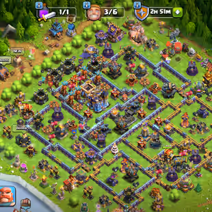 PREMIUM TH 18- 60 PERCENT DISCOUNT SHOP-XP 205-[ 4 EPIC EQUIPMENT MAX-HERO 86-86-59-60-42-10-GOOD TROOPS-BEST DEAL - Image 1