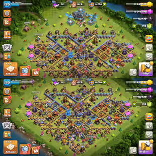 🔥PREMIUM TH-18🔥XP-220! 8X EPIC EQUIPMENTS! HEROES:-73-83-48-39-28-3! ALL PETS! FAST DELIVERY - Image 1