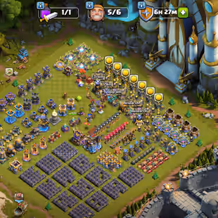 Th18 Almost Max | [5-Hero Max] | [16x-Epic Almost Max] | Fire Profile | BH-10 Max | Xp-248 | NC-Yes | BEST-DEAL   - Image 1