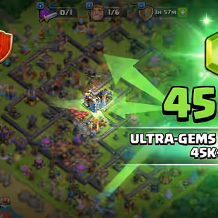 🔥[45258 GEMS]🔥TH 18 MAX || BK 110 AQ 110 MP 95 GW 85 RC 55 DD 25 || FB 27 RS 27 EB 26 MA 26 SB 20 || BUILDER BASE MAX - Image 1