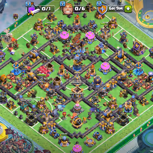 🔥TH 18 ALMOST MAX🔥XP 238-ALL HERO MAX-[ 12 EPIC EQUIPMENT MAX ALMOST-WALLS DEFENS MAX-NC YES-GLORY ARENA SCENERY-BEST - Image 1
