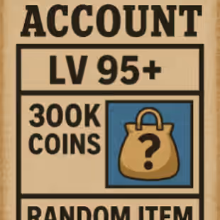 Blox Fruits Mobile Forge Account LV 95+ 300K Coins Random Item | Full Access - Image 1