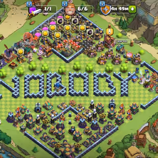 [Book Of Clash]Epic Semi Max Th 14 | Heros Lvl 75-76-49-50-25 | Epic Equipments | Nc at 500 Gems | Instant Delivery | - Image 1