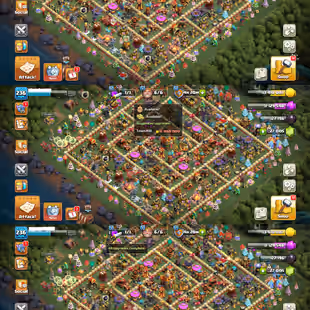 TH16 Full Maxed ( Only 4 Pets Left ) !! 27000 Gems !! War Arena Scenery !! 10 Epics ( 3 Epic Max ) !! Builder Base Maxed - Image 1