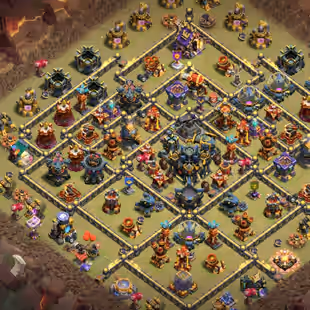 🔥 Xp-237 🔥|| Th17 High || High Quality Epic Equipment || Heroes 72-86-54-50-35-14 || NC Available || 6 Builders  - Image 1