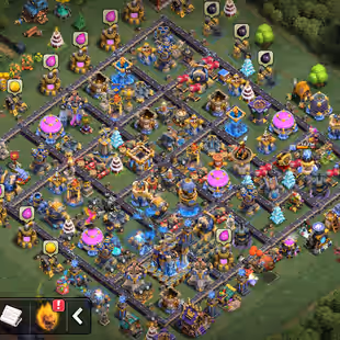 🔥[ LEGEND LEAGUE 2 - 15X EPICS MAX ]🔥 TH-18 NEAR MAX | 1700 MEDALS | REMAME FREE | BLACKSMITH FIRE |  - Image 1