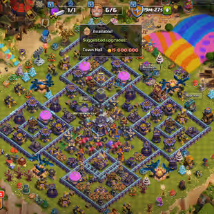 TH 15 FULLY MAX 🔥HEROES 90-90-70-65-40-10 || 🔥9x EPIC EQUIPMENT || RENAME AVAILABLE || SUPER ACCOUNT - Image 1