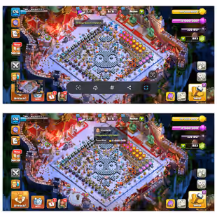 Rare Th13 Full Max [Snaky Full Set Legendary] | [13-Epic Full Maxed] | [5-Hero Maxed] | Defence Wall Max | XP-167 | NC-Y - Image 1