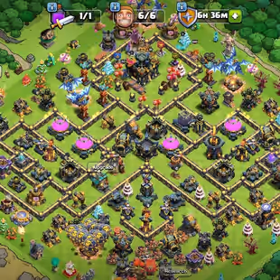 🌟TH-17 NEAR MAX 🔥 4 HEROS MAX | FREE RENAME | SB(26) AF(26) FB(26) EB(26) RS(26) | 406 CWL MEDALS | INSTANT DELIVERY - Image 1