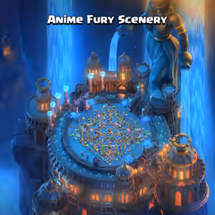 XL SCENERY 60 PERCENT OFF SHOP TH 18 BASE || HEROES 110-110-72-65-55-14 || 5 EPIC MAX || BH-10 || NC AVAILABLE ||GOOD ID - Image 1