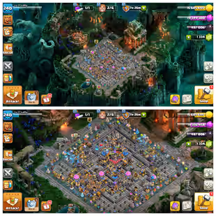 🔥LEGEND LEAGUE 3🔥TH 18 CLOSE TO MAX || BK 110 AQ 110 MP 84 GW 85 RC 55 DD 14 || [5 EPIC EQUIPMENT MAX] || 20 SKIN - Image 1