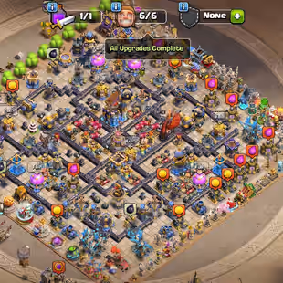 💜FULL MAX💜[TH18] NOTHING LEFT | OLD RANK 235 | NEW RANK 797 | ALL 42 EQUIPMENT MAX | 3 LEAGUE SKIN | AWESOME QUEST SET - Image 1