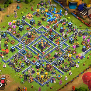 🔥[1X PAID SCENERY-PREMIUM TH-14]🔥[6EPIC-S.BALL-F.BALL-R.SPEAR] | RENAME AVAILABLE | GOOD SKINS | BLUE WALLS! LOW PRICE - Image 1