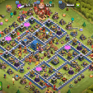 K-PREMIUM TH 12 ! 5xEPICS EQUIPMENT LVL 12! SUPER HIGH EPICS! DEFENCE WALLS MAX! LOW PRICE FAST DELIVERY!  - Image 1