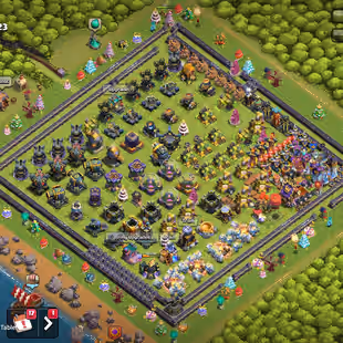🔥 8550 GEMS 💎 MAXED WALLS - PREMIUM TOWNHALL 18223 XP - GOOD HEROES - RENAME 500 - 200 STAR ORE - 35 EQUIPMENT  - Image 1