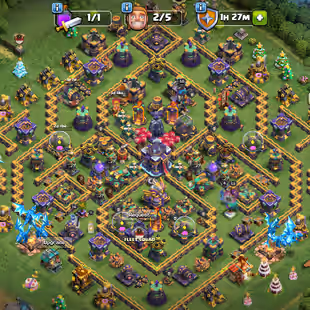 TH 15 || 7 Skins || High Hero || Max Equipment || Change Name On || Cheapest Price || Safe Acc || Guaranteed -- - Image 1
