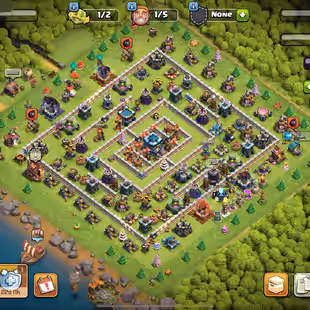🔥10K Gems | Th13 | Safe 🔥| Heroes 58/75/40/49/12 | Lvl 194 | Full Access - Image 1