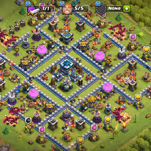 💫[ PREMIUM TH-13 ]💫FA [16] - FB [15] | SB [14] - MM [13] - GG [12] | NICE HEROS || NEAR MAX WALLS || FAST DELIVERY  - Image 1