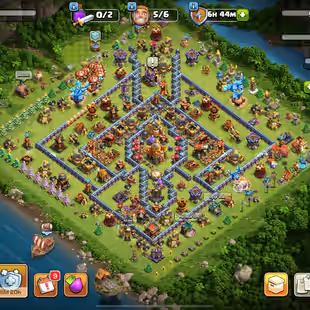 ✨TH16 | Defs Max | Heroes ✨90/95/72/67/41 | Lvl 261 | 2500 War Stars | Full Access - Image 1