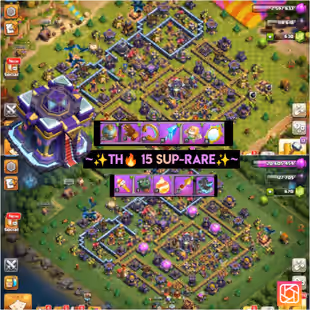 ✨TH15-MAX-DEF🔥  [ 11x EPIC EQIP ] || HERO 80-82-61-57-40 || XP 209 || MAGIC ITEMS LOAD || HERO SKIN || FULL SAFE - Image 1