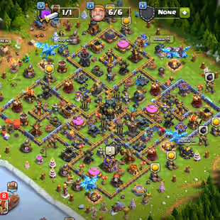 🔥8X EPIC EQUIPMENT!XP-220!TH-17🔥HERO:62-72-52-39-35!NC 500 GEMS! STRONG DEFENCE! GREAT TROOPS! INSTANT DELIVERY  - Image 1