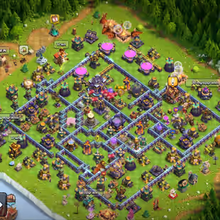 💎 TH-15 (TH-14 FULL MAX) 🔥 MAX WALLS | MAIN DEFENSE MAX | HIGH HEROS & EQUIPMENT | INSTANT DELIVERY - Image 1