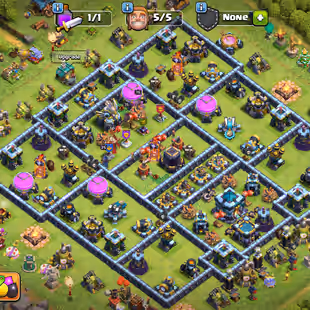TH13 FULL MAX || FULL MAX BUILDER BASE || NAME CHANGE 500 || VERY GOOD HEROES SKINS || OP ACCOUNT || INSTANT DELIVERY  - Image 1