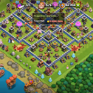  2950 gems || Th12 full Max  account | clash A-Rama & metor scenery available   | Rename 500 | 9x epic equipment |  - Image 1