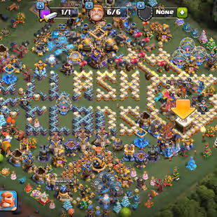 [F1] 3X HELPER MAXED | 2X LEAGUE SKIN | 1700 CWL MEDALS | FULL MAX DEFENCE | 7X EPIC EQUIPMENT MAX | MAX B.BASE  - Image 1