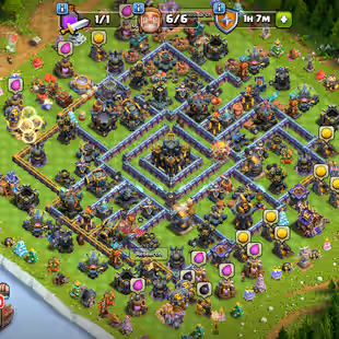 🌺BEST OFFER🌺TH 17 [ BLACK DEFENCE ] HIGH HERO 93/100/68/75/50/20 | 17 HIGH EPIC EQUIPMENT | NC-500 MEDEL-300 | 5K RAID - Image 1