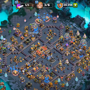TH 18 NEAR MAX-NEW UPDATE ALL HERO MAX-6 EPIC EQUIPMENT MAX-XP 207-WALLS MAX-HIGH TROOPS-NC 500-HIGH DEFENSE-BEST - Image 1