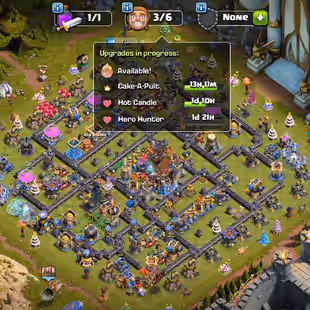 🔥FULL MAX🔥[TH18] JUST CRAFT LEFT || ALL 42 EQUIPMENTS MAX | AWSOME QUEST/COD FULL SETS || 5x RARE MAP || DISCOUNT SHOP - Image 1