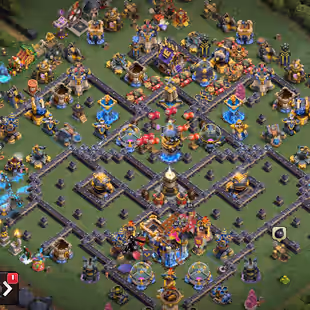 ⭕ 80-/OFF SHOP/30X SKIN ⭕ TH18 MAX TYPE |HERO-110-110-90-85-55-25 |ALMOST MAX FULL BLACKSMITH |250-XP |2900-WS |INSTANT - Image 1