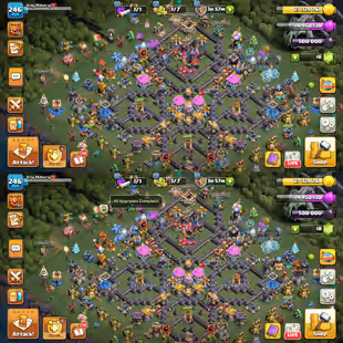 🔥FULL MAX TH-18🔥XP-246! 11X EPIC MAX! LEGEND-2 CONFIRM! MAX HEROES! MAX PETS! MAX TROOPS! MAX DEFENSE! FAST DELIVERY - Image 1