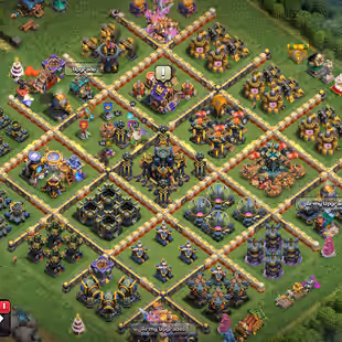 TH 17 Defense Max !! 6 Epic Equipment !! TH16 Max Walls !! Namechange Free !! 380 Gems !! 620 Starry Ores - Image 1