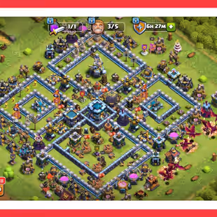 🔴 NEAR MAX TH 13 🔴  60-63-46-38-12 HEROES | 6 EPIC EQUIPMENTS | MAGIC ITEMS MEDALS STACKED | FULL ACCESS | INSTANT - Image 1