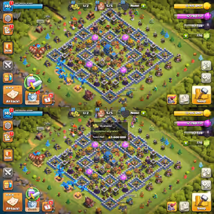 FULLY MAX TH-12! XP-146! EPIC FROZEN ARROW! HEROES:-65-65-40-40! NOTHING LEFT IN THE BASE FOR UPGRADE! FAST DELIVERY - Image 1
