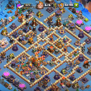 🔥TH-16 WALLS MAX 💎 PAID SCENERY | HIGH HEROS | (SB-24) (EB-24) (RS-23) | NAME CHANGE | INSTANT DELIVERY - Image 1