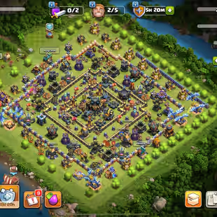 🔥Best Deal | TH17 | Defs Max💎 | Heroes 85/100/61/75/37 | Lvl 202 | Circin Good | Full Access - Image 1