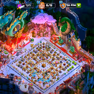 🪙Legendary Scenery Th 16🪙 Wall Def Max | Hero: 90-91-71-69-42-14 | 10x Equipment 20 lvl | BB Max - Nc Yes | Gd Skins - Image 1